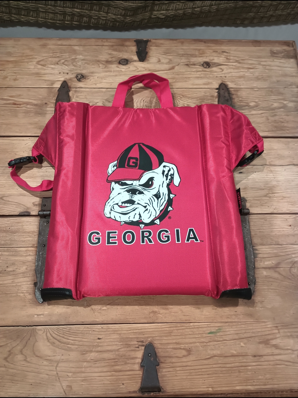 Logo Athletic Georgia Bulldogs Stadium Seat Cushion GO DAWGS! Collegiate
